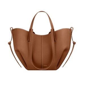 NWT Polene Cyme Mini in Textured Camel